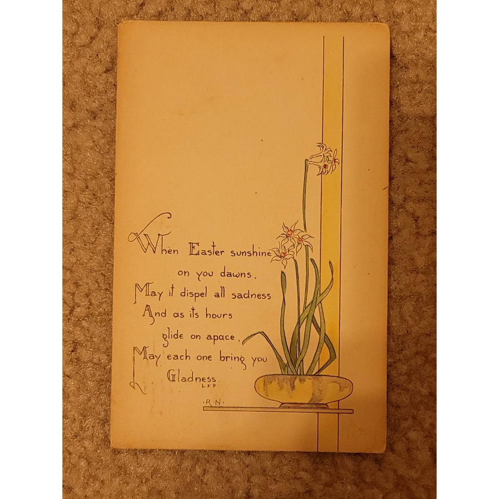 Eastern Vintage Postcard 1920